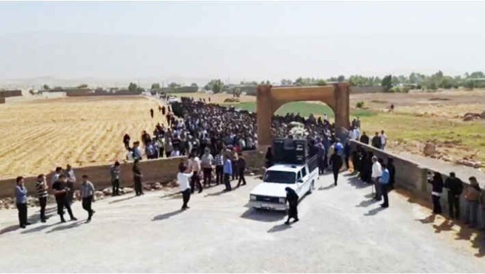 پیکر شهید ایلامی جنایات رژیم صهیونیستی تشییع شد