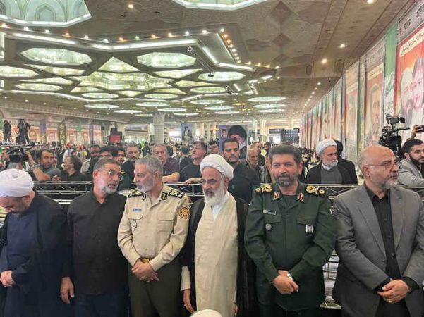 بزرگداشت شهدای اقتدار در مصلی تهران با حضور سران قوا/ دیدگاه مقامات درمورد جنگ ۱۲ روزه