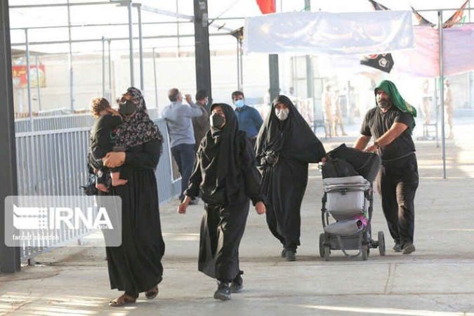 تردد زائران از مهران به حدود ۱۶۰ هزار نفر رسید