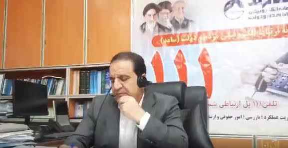روز مردم‌داری در ایلام؛ استاندار پای درد دل ۳۲ شهروند در سامانه سامد نشست