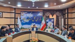 دیدار دبیرمجمع مشورتی نظام مسائل استان ایلام واعضای این مجمع با بازرس ‌کل قضایی استان