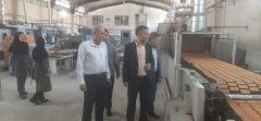 بازدید مدیرکل استاندارد از واحدهای تولیدی استان در راستای برنامه‌های نظارتی هفته دولت