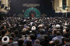 آخرین شب عزاداری شهادت حضرت صدیقه سلام‌الله‌علیها در حسینیه امام خمینی(ره)