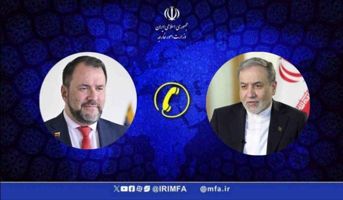 گفت وگوی تلفنی عراقچی با وزیر خارجه ونزوئلا درباره آخرین تحولات متعاقب تجاوز نظامی آمریکا