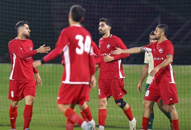 در یک بازی تدارکاتی؛ پرسپولیس حریف قطری را گلباران کرد