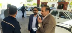 بازدید استاندار ایلام از جایگاه‌های توزیع سوخت شهر ایلام